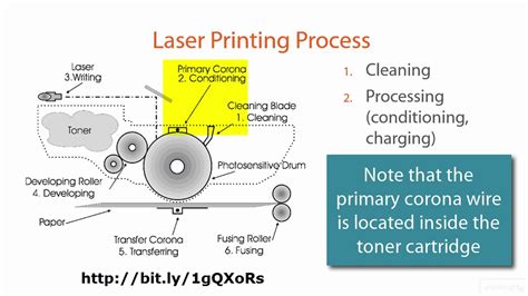 What is the Correct Order of Steps for Laser Printing?